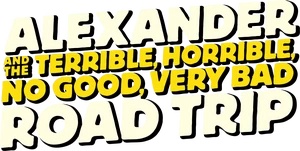 Alexander and the Terrible, Horrible, No Good, Very Bad Road Trip Logo
