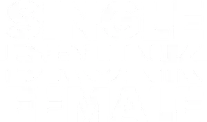 Single Drunk Female Logo