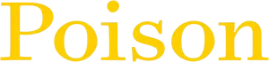 Poison Logo