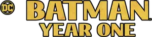 Batman: Year One Logo