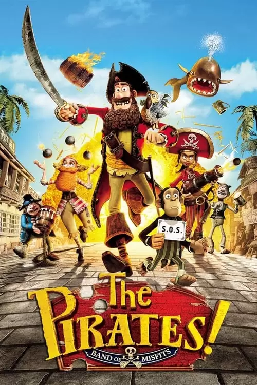 دانلود فیلم The Pirates! Band of Misfits 2012