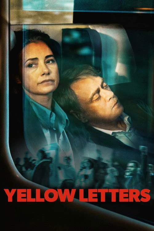 Yellow Letters Poster