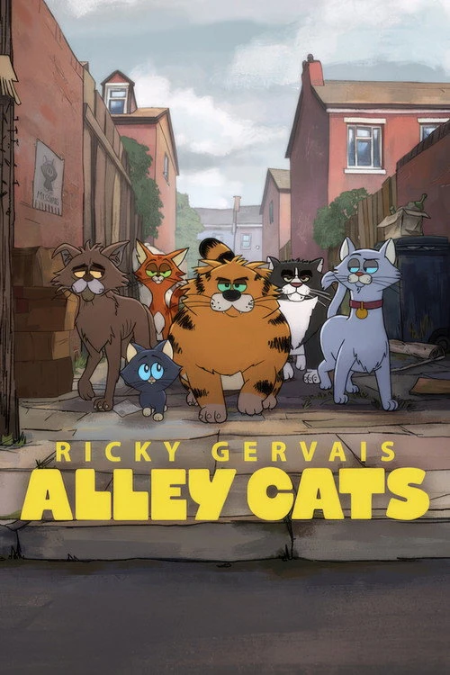 Ricky Gervais Alley Cats Poster