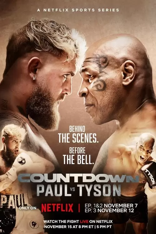 Countdown: Paul vs Tyson Poster